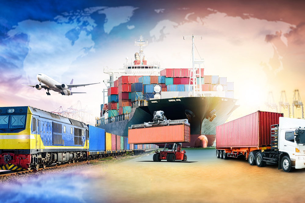 Modes of transportation in logistics